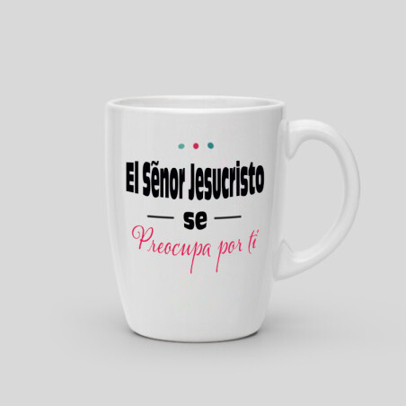 Taza con el lema del Ministerio
